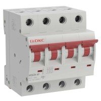 YON max MD63N 4P 25А 6кА C (MD63N-4PC25). Автоматический выключатель. ДКС