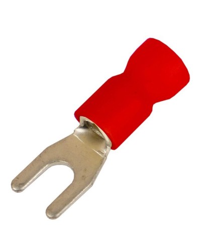Наконечник вилочный НВИ 0,25-1,5 М3,5 (D3,7мм) (100 шт) (2A135P-EE-PVC). Наконечник вилочный с изолированным фланцем ПВХ. ДКС в Орле