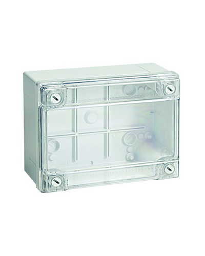 Коробка ответвительная с гладкими стенками IP56, 300х220х120 (54320). Коробка ответвительная с гладкими стенками и прозрачной крышкой. ДКС в Орле