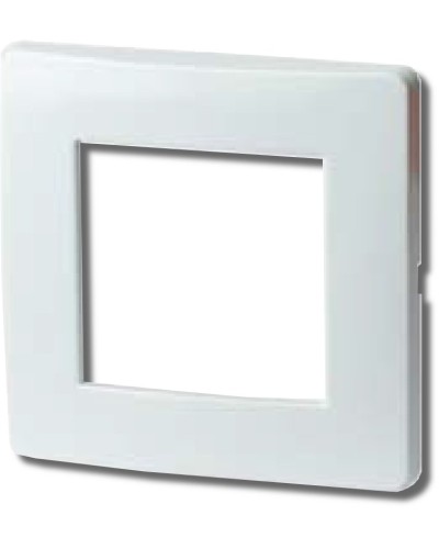 Рамка на 2 модуля (одноместная), белая (75010W): Рамка одноместная, Brava в Орле