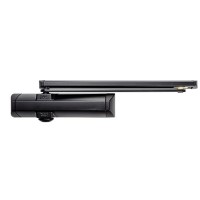 TS90 Impulse (коричневый). Доводчик для дверей весом до 80 кг, двухскоростной. dormakaba