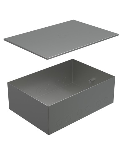 Коробка металлическая с крышкой для заливки в пол BOX/8-12 (70181): Коробка металлическая с крышкой для заливки в пол 309х217х105мм, для люков 70083, 70012 в Орле