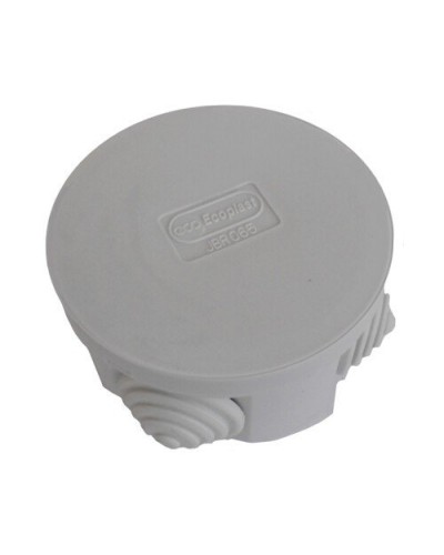 Коробка 3001 D70x36, 4 вых, IP55, серая (44001HF). Коробка монтажная. Экопласт в Орле