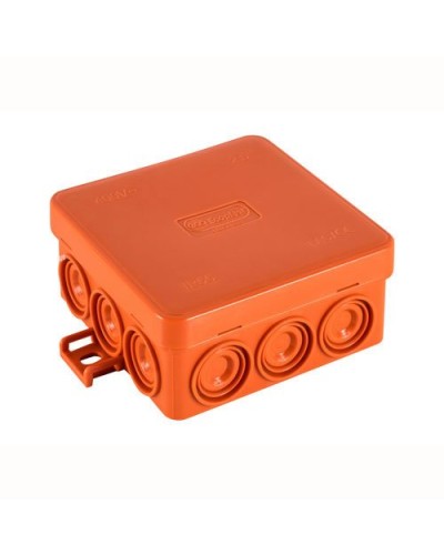 Коробка JBL085 85х85х38, 12 вых., 5P (0,15...2,5мм²) (43165HF). Коробка монтажная, огнестойкая, без галогена. Экопласт в Орле