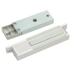 AL-150-24V Premium (белый). Замок электромагнитный. ЭКСКОН