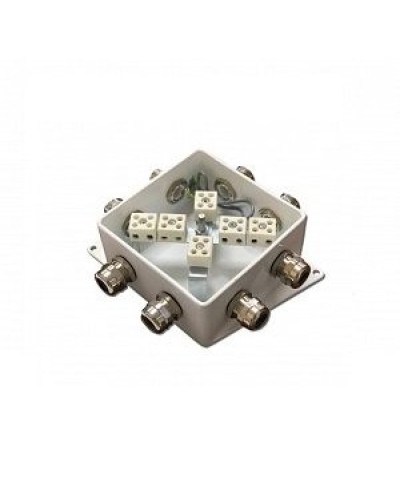 КМ-О (12к*10,0)-IP66-120х120, два ввода: Коробка монтажная огнестойкая в Орле