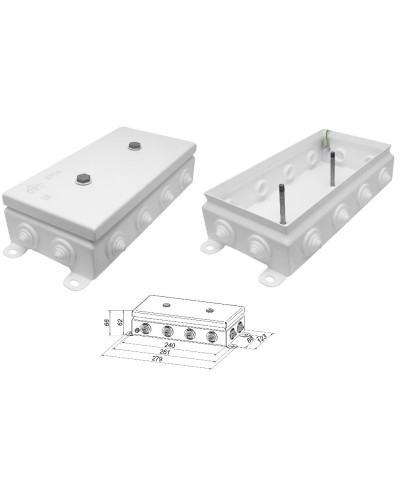 КМ IP55-1224. Коробка монтажная электротехническая. Гефест в Орле