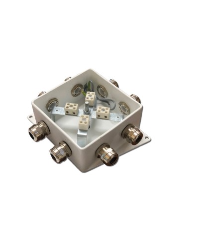 КМ-О (8к)-IP66-120х120, четыре ввода. Коробка монтажная огнестойкая. Гефест в Орле