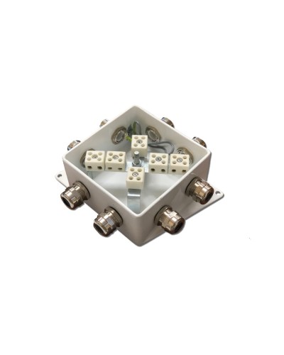 КМ-О (12к*6,0)-IP66-120х120, четыре ввода: Коробка монтажная огнестойкая в Орле