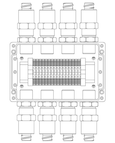 КВМК 1603. Коробка коммутационная взрывозащищенная. Компания СМД в Орле