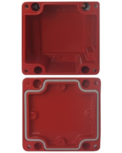 МКС Мороз, глухая, IP66/IP68, красный. Коробка коммутационная металлическая. Магнито-Контакт в Орле