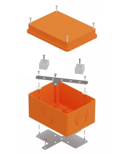 Коробка огнестойкая 150х110х90 E15-E120 для о/п (40-0351-FR10.0-4). Коробка огнестойкая для открытой установки. Промрукав в Орле