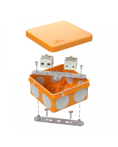 Коробка огнестойкая 80х80х40 (60-0210-FR6.0-4). Коробка огнестойкая для открытой установки. Промрукав в Орле