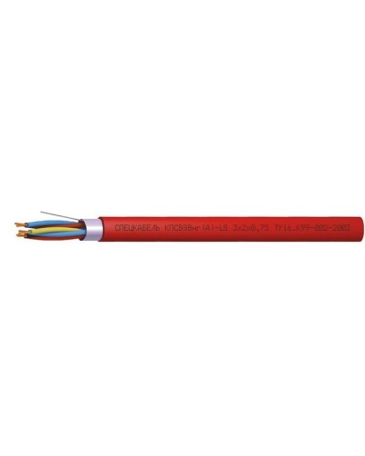 КПСВЭВнг(А)-LS 3х2х1,5 (Спецкабель). Кабель симметричный для систем сигнализации и управления, групповой прокладки, с пониженным дымо- и газовыделением. Спецкабель в Орле