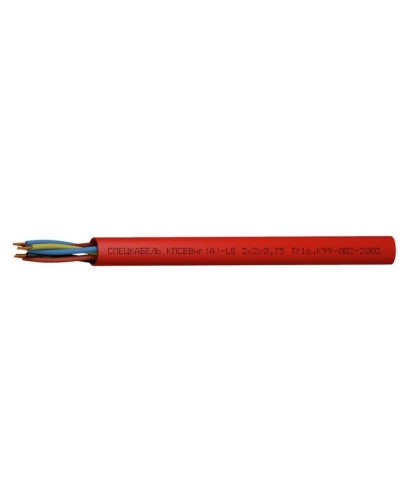 КПСВВнг(А)-LS 3х2х1,5 (Спецкабель). Кабель симметричный для систем сигнализации и управления, групповой прокладки, с пониженным дымо- и газовыделением. Спецкабель в Орле