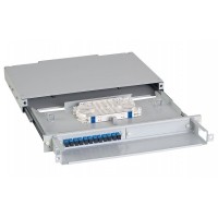 ШКОС-ВП-1U/2-12-SC~12-SC/SM~12-SC/UPC(130304-00880). Кросс оптический 19. ССД (Связьстройдеталь)